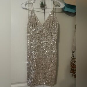 Elegant Sequin Dress